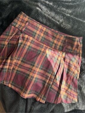 3/9$ Plaid Mini Skirt 🤎 Dark Academia / Coquette Skirt